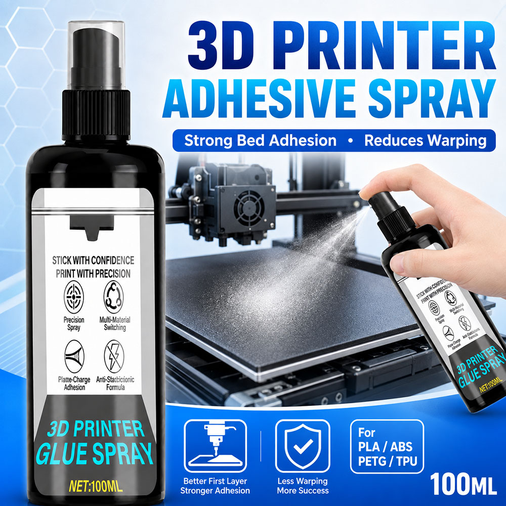 Abs Filament - Semprotan Perekat Kuat untuk Printer 3D