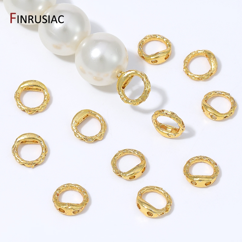 Nozzle Brass - Ujung manik-manik berlapis emas 18K, ujung