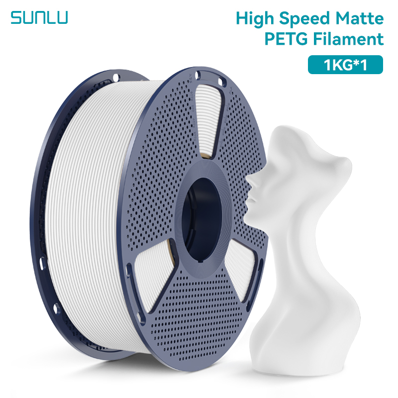 Filament 1.75 - SUNLU Matte PETG 1KG Filamen 3D