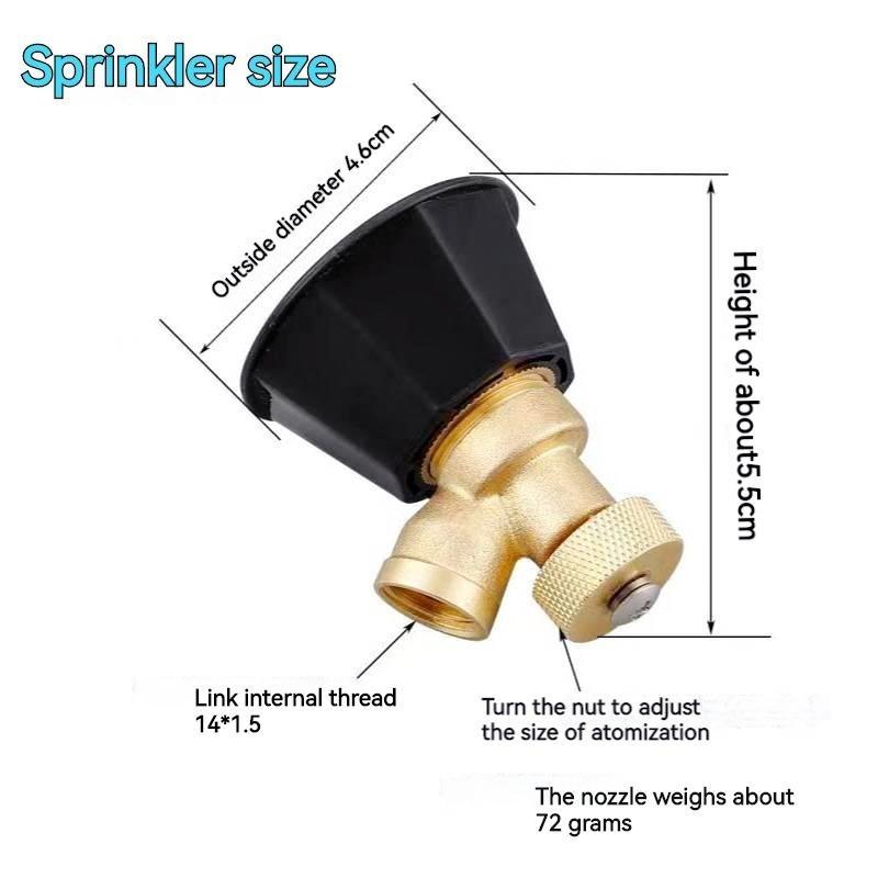 Nozel Semprot Pertanian Kuning - Nozzle Brass ulasan dan harga