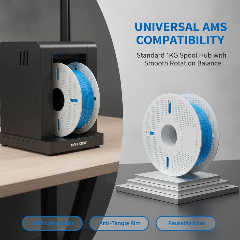 1 buah gulungan filamen kosong - Abs Filament ulasan dan harga