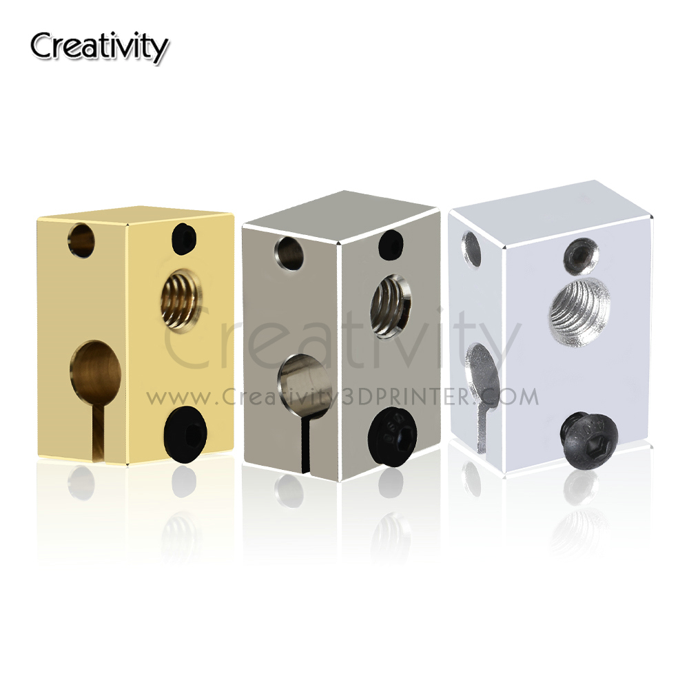 Blok Pemanas V6 PT100 Berlapis - Direct Drive Extruder ulasan dan harga