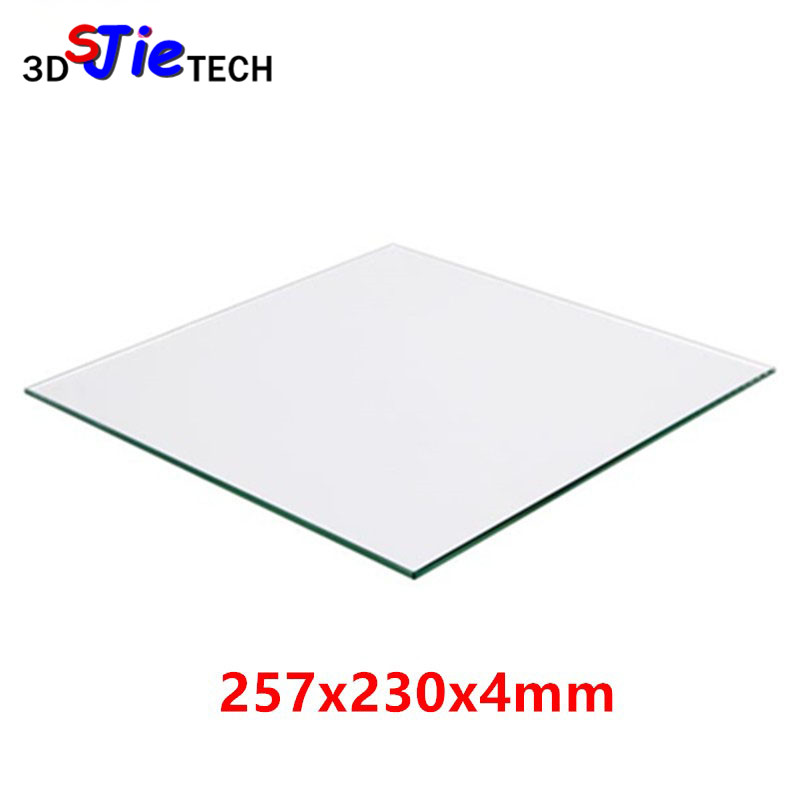 257X230X4Mm UM2 Kaca Pelat Ban - 3D Printer Bed ulasan dan harga