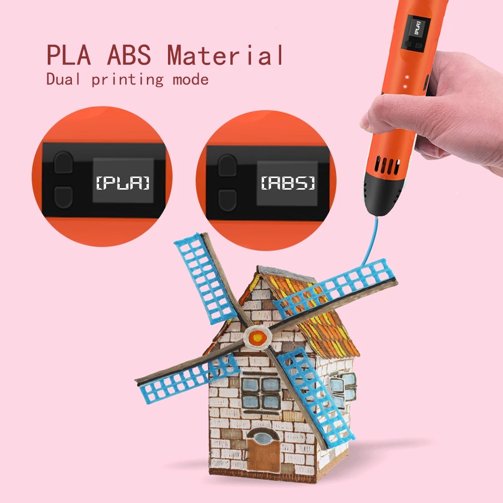 QCREATE pena cetak 3D 1.75mm P - Abs Filament ulasan dan harga
