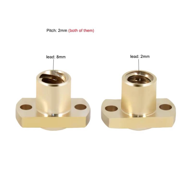 Mur Sekrup Timbal T8, Mur Flen - 3D Printer ulasan dan harga