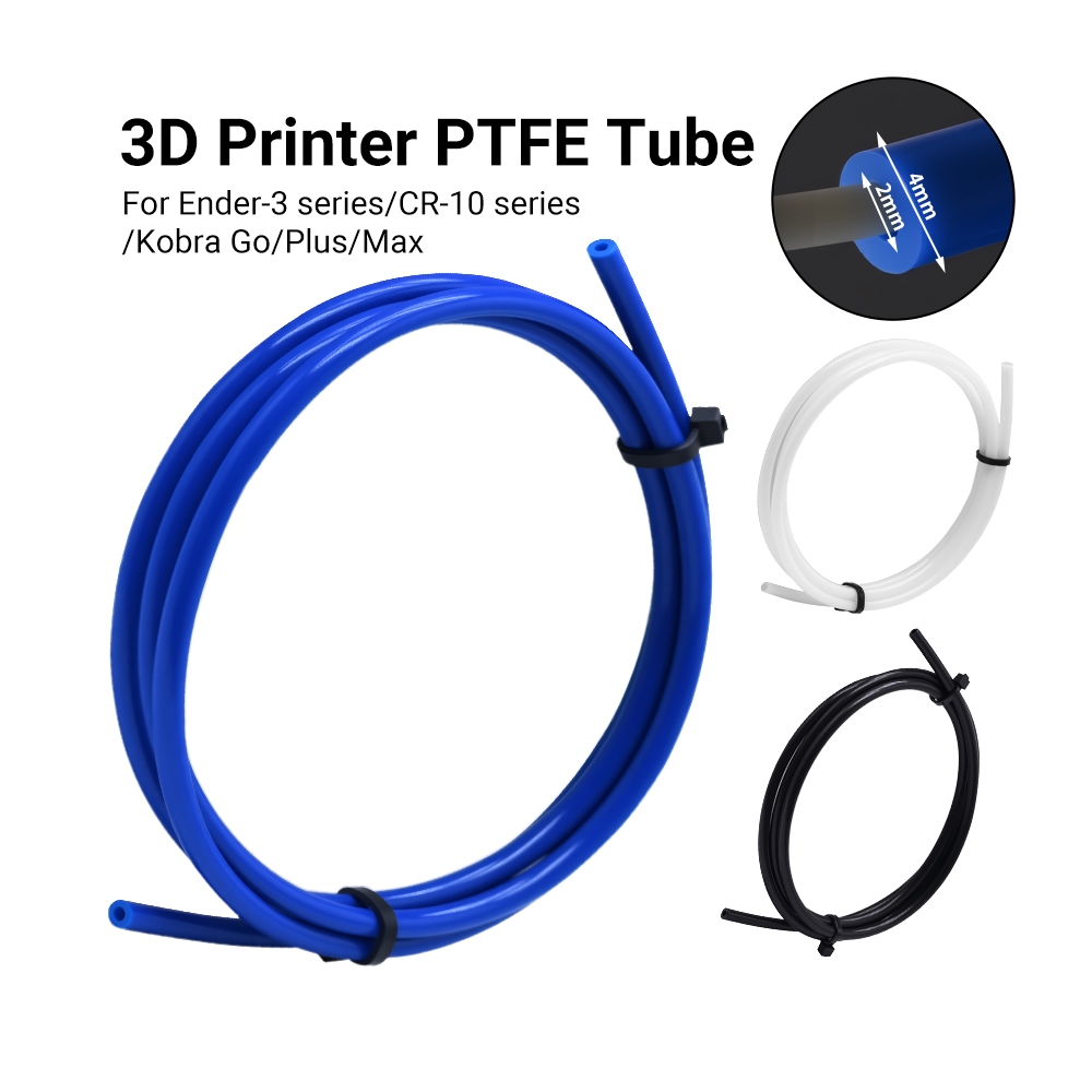 1M tabung PTFE 2x4mm MK8 ujung - Abs Filament ulasan dan harga