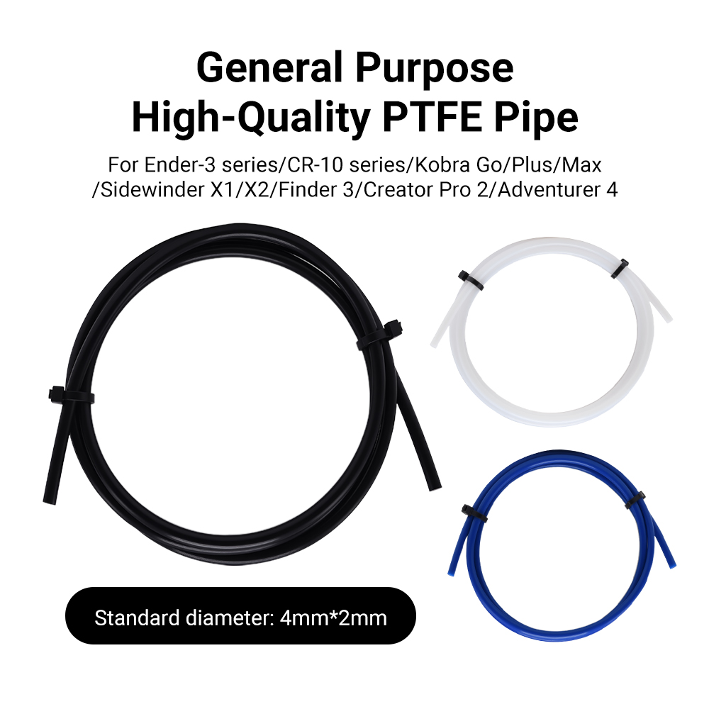 1M tabung PTFE 2x4mm MK8 ujung - Abs Filament ulasan dan harga