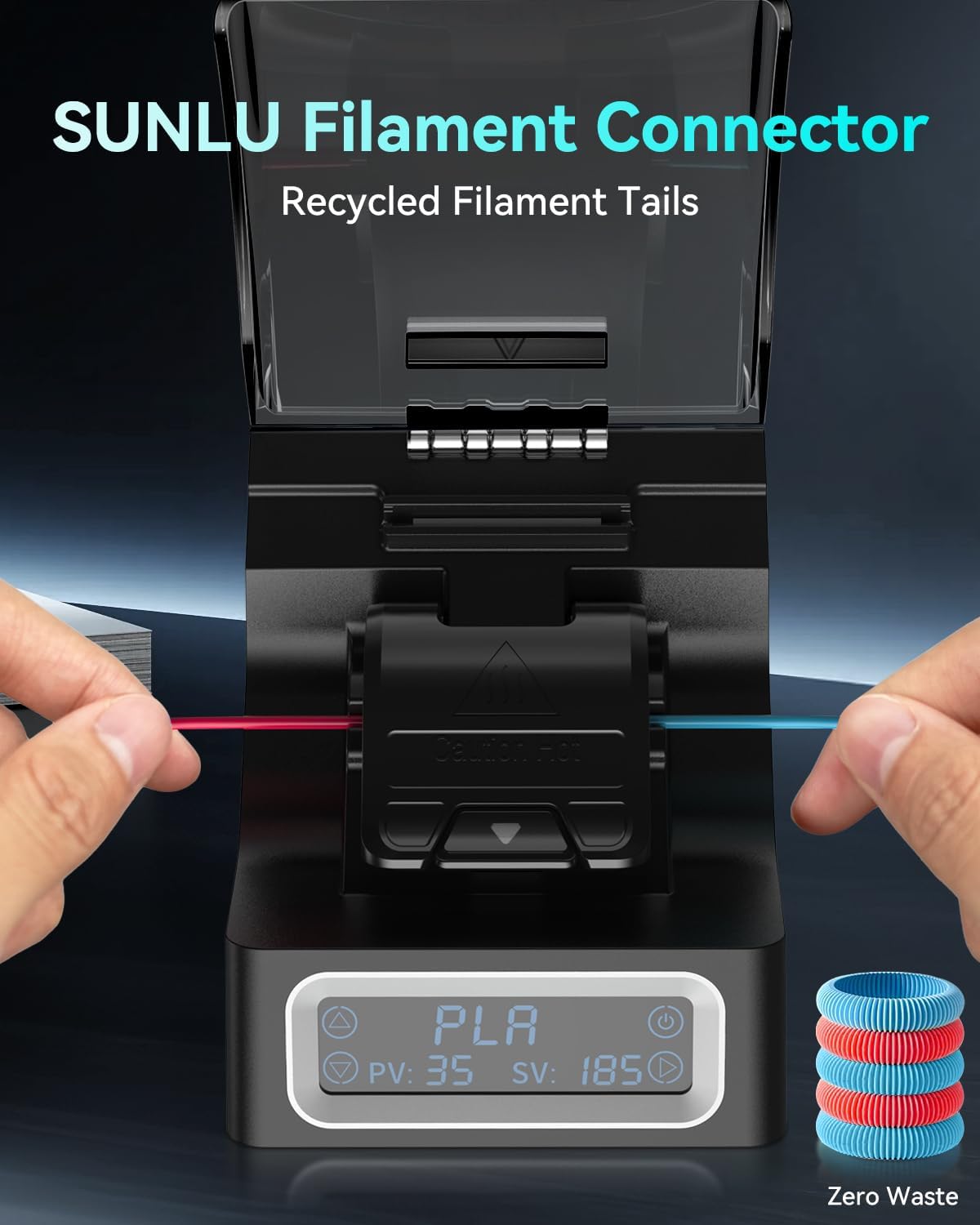 SUNLU FC01 Konektor Filamen Pe - Abs Filament ulasan dan harga