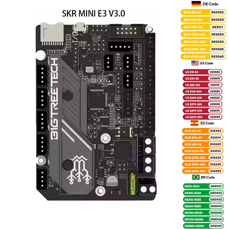 BIGTREETECH SKR MINI E3 V3.0 3 - Skr Mini E3 ulasan dan harga
